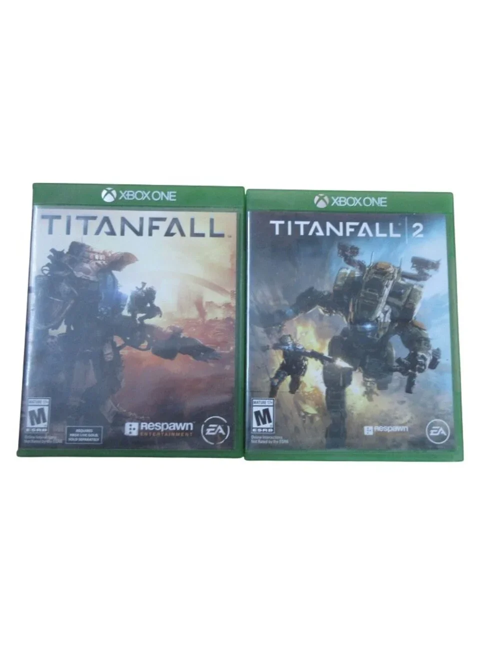 Titanfall & Titanfall 2 Bundle (Microsoft Xbox One, 2016)  No Manuals